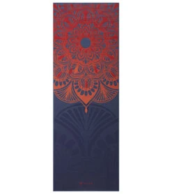 Gaiam 6mm Premium Reversible Yoga Mat Mandala Mantra -Yoga Spirit Shop 6608069984299 mandalamantra 4a