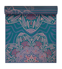 Gaiam 6mm Premium Reversible Yoga Mat -Yoga Spirit Shop 6608070082603 jadesalutation 2a