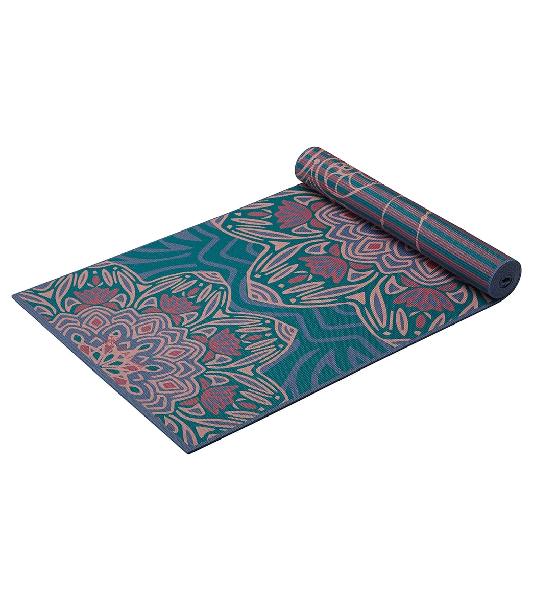 Gaiam 6mm Premium Reversible Yoga Mat Jade Salutation 4 Gaiam 6mm Premium Reversible Yoga Mat Jade Salutation - Image 2