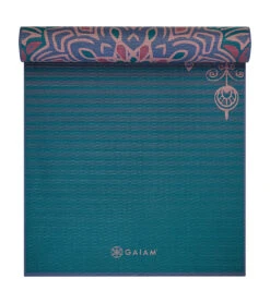 Gaiam 6mm Premium Reversible Yoga Mat Jade Salutation 11 Gaiam 6mm Premium Reversible Yoga Mat Jade Salutation -Yoga Spirit Shop 6608070082603 jadesalutation 5a 1