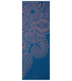 Gaiam 6mm Premium Reversible Yoga Mat Scalloped Ink 13 Gaiam 6mm Premium Reversible Yoga Mat Scalloped Ink -Yoga Spirit Shop 6608070148139 scallopedink