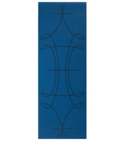 Gaiam 6mm Alignment Yoga Mat -Yoga Spirit Shop 6608070344747 digitalteal 1