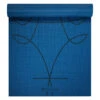 Gaiam 6mm Alignment Yoga Mat Digital Teal -Yoga Spirit Shop 6608070344747 digitalteal 2a
