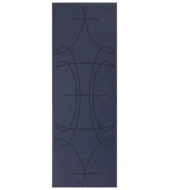 Gaiam 6mm Alignment Yoga Mat Ink -Yoga Spirit Shop 6608070410283 ink