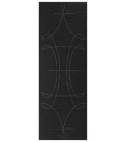 Gaiam 6mm Alignment Yoga Mat -Yoga Spirit Shop 6608070443051 black 1