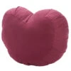 Gaiam Cresent Moon Shape Meditation Pillow -Yoga Spirit Shop 6650509688875 burgundy 1a