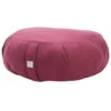 Gaiam Cresent Moon Shape Meditation Pillow Burgundy -Yoga Spirit Shop 6650509688875 burgundy 2a 1
