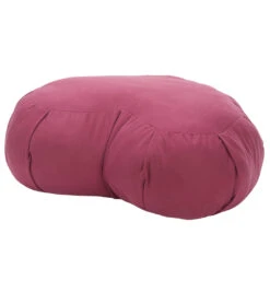 Gaiam Cresent Moon Shape Meditation Pillow -Yoga Spirit Shop 6650509688875 burgundy 3a