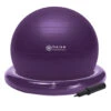 Gaiam Balance Ball & Base Kit Purple -Yoga Spirit Shop 7023401959467 purple
