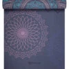 Gaiam 6mm Premium Reversible Yoga Mat Purple Illusion -Yoga Spirit Shop 7023403204651 purpleillusion