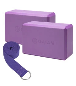 Gaiam 2 Block/Strap Combo