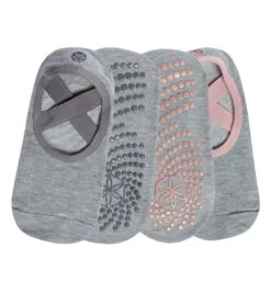 Gaiam Grippy Yoga Socks (2 Pack) Folkstone -Yoga Spirit Shop 7023403532331 folkstone 4a