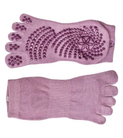 Gaiam Grippy Yoga Socks (2 Pack) -Yoga Spirit Shop 7023403597867 blush 1a