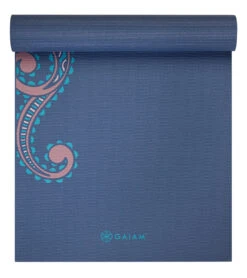 Gaiam 6mm Premium Yoga Mat Soft Paisley