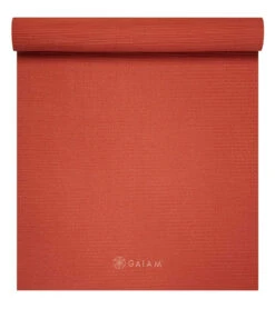Gaiam Yoga Mat 68" 5mm Sunburnt -Yoga Spirit Shop 7093246951467 sunburnt 4a