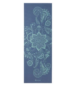 Gaiam 5mm Printed Yoga Mat Hightide Swirl -Yoga Spirit Shop 7093246984235 hightideswirl