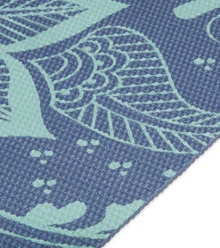 Gaiam 5mm Printed Yoga Mat Hightide Swirl -Yoga Spirit Shop 7093246984235 hightideswirl 4a