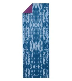 Gaiam 6mm Premium Reversible Yoga Mat Purple Lotus -Yoga Spirit Shop 7093247246379 purplelotus 4a
