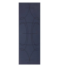 Gaiam Alignment Yoga Mat, 4mm Ink -Yoga Spirit Shop 7093389656107 ink 1