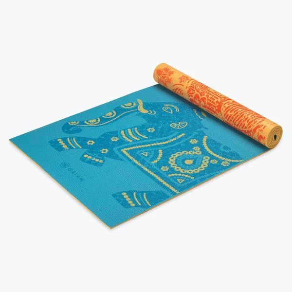 Gaiam Reversible Elephant Yoga Mat (6mm) 5 Gaiam Reversible Elephant Yoga Mat (6mm) - Image 3