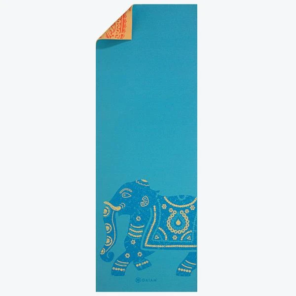 Gaiam Reversible Elephant Yoga Mat (6mm) 4 Gaiam Reversible Elephant Yoga Mat (6mm) - Image 2