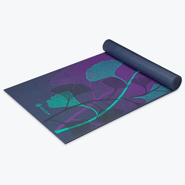 Gaiam Premium Lily Shadows Yoga Mat (6mm) 5 Gaiam Premium Lily Shadows Yoga Mat (6mm) - Image 3