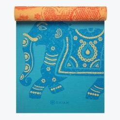 Gaiam Reversible Elephant Yoga Mat (6mm)